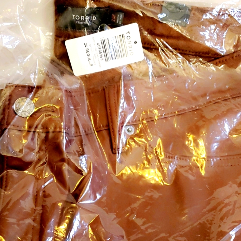 Women's leather pants